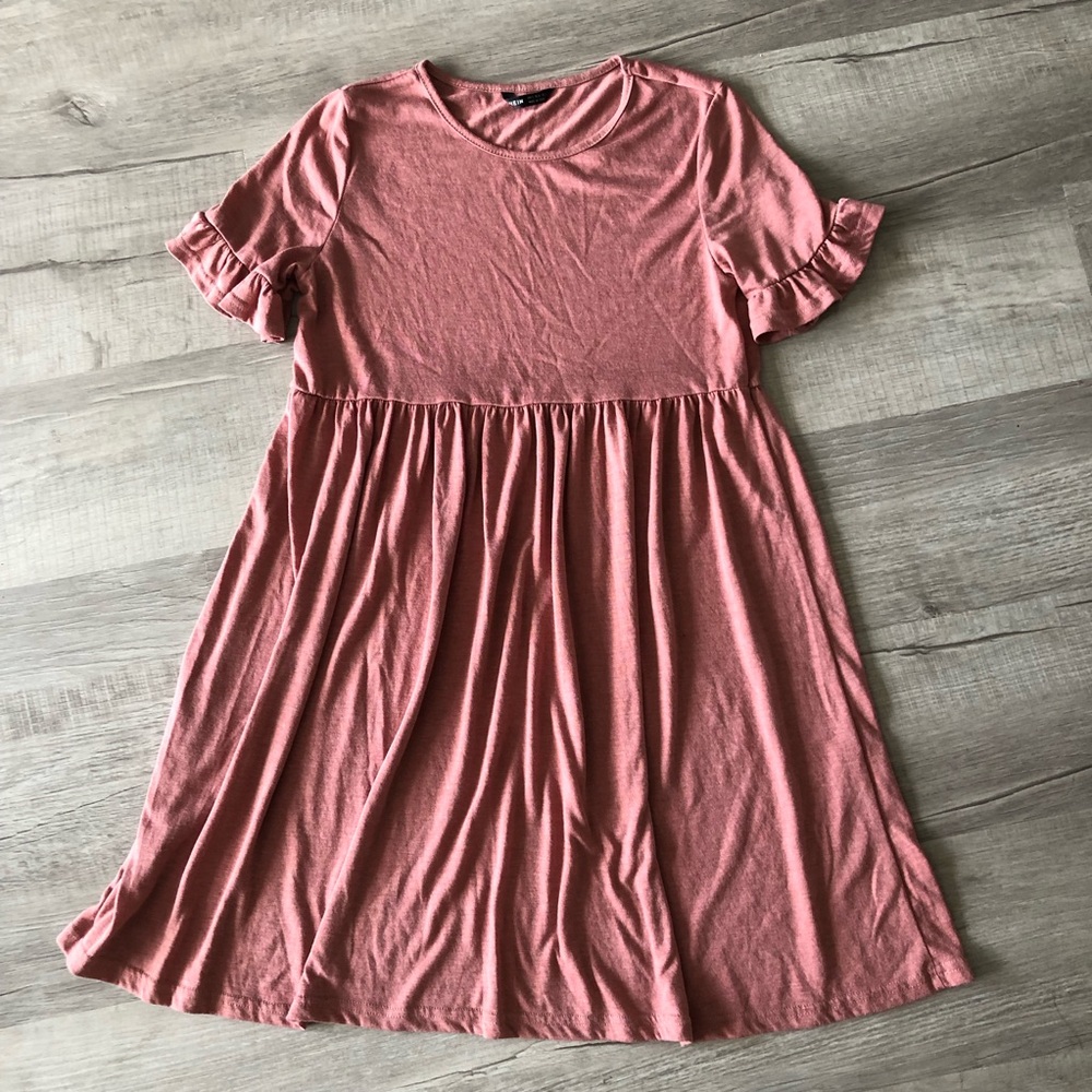 SHEIN Women's Ruffle Sleeve Babydoll Dress. Small